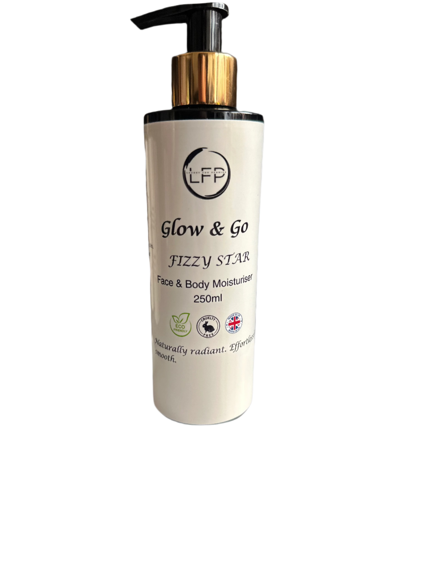 ✨Glow & Go Face & Body Moisturiser – Fizzy Star ✨ | Fun & Fruity 250ml Pump Lotion for Glowing Skin