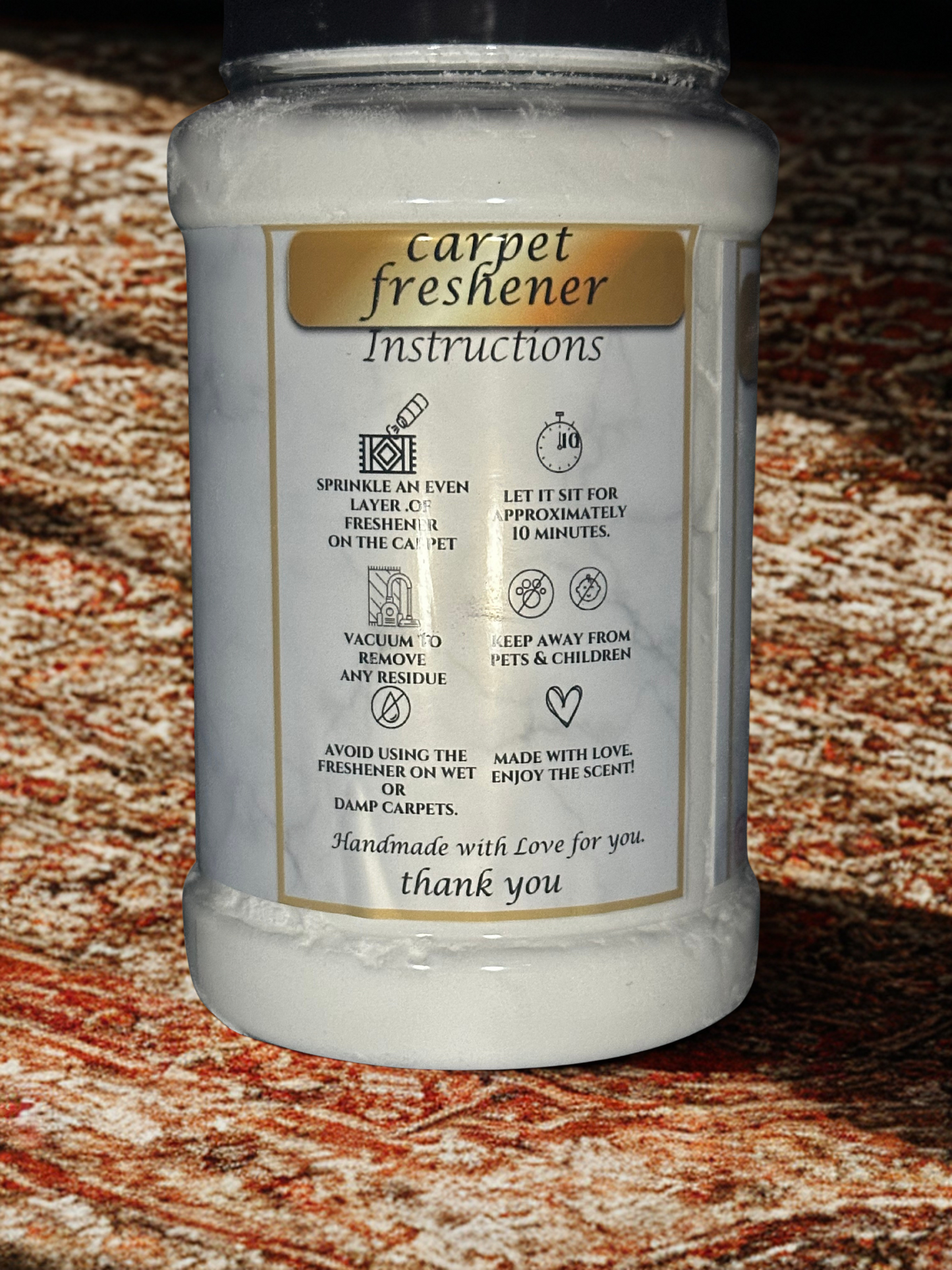 Odouraze Blissful Bedroom Carpet Freshener – 300 g Shaker