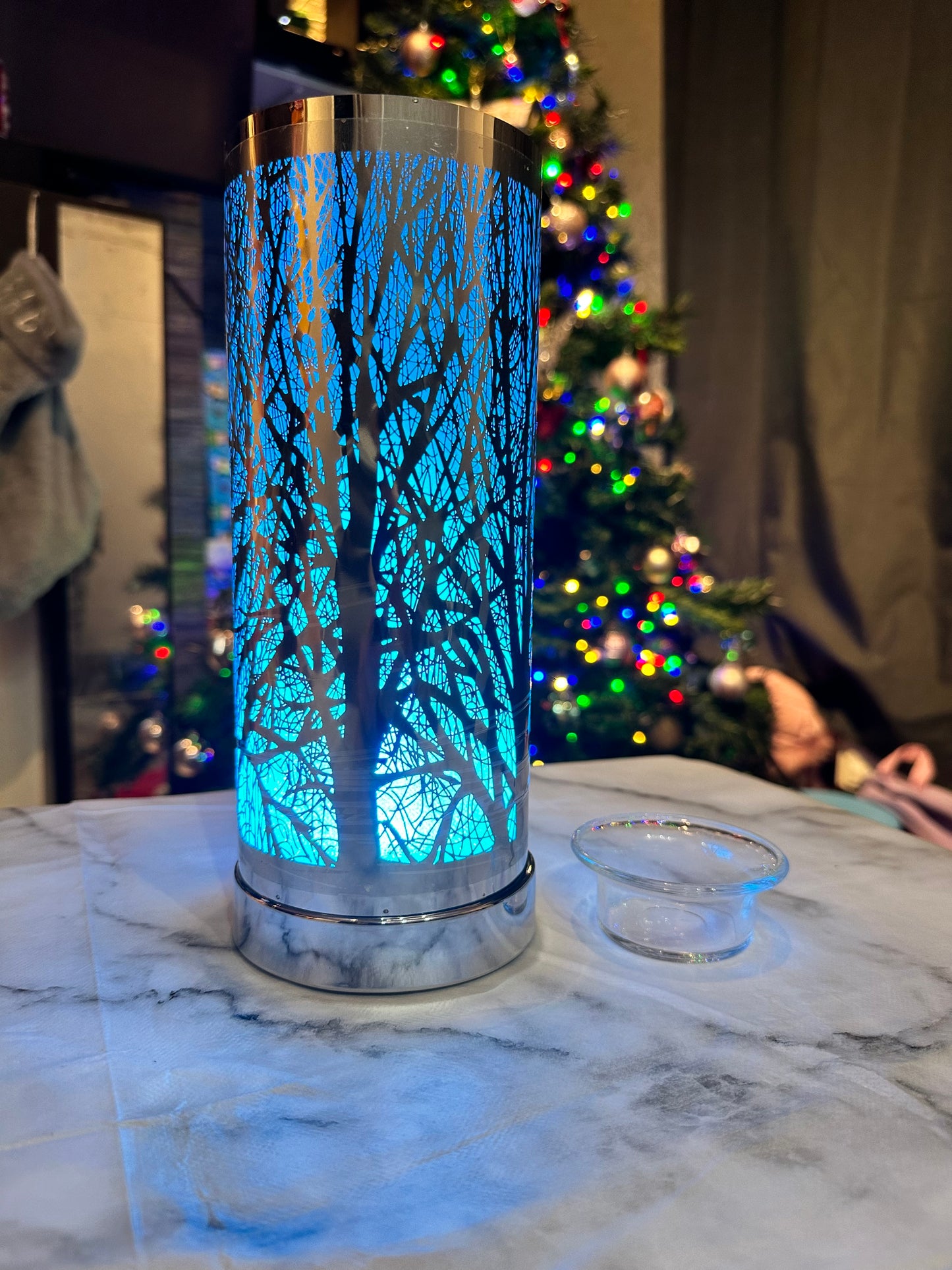 Tree of Light Touch-Control Wax Burner – Enchanting Glow & Soothing Fragrance