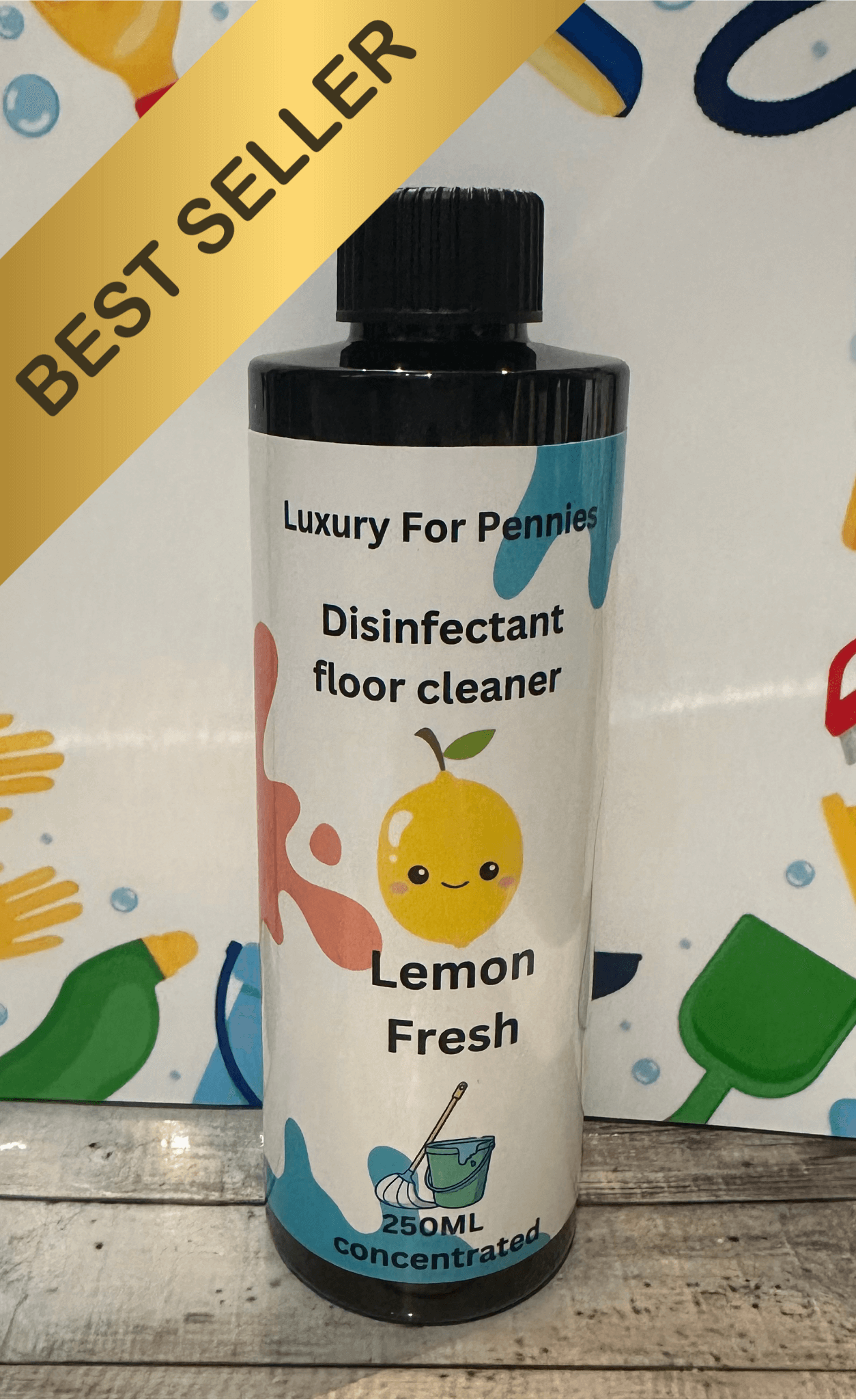 Disinfectant Floor Cleaner Lemon Fresh