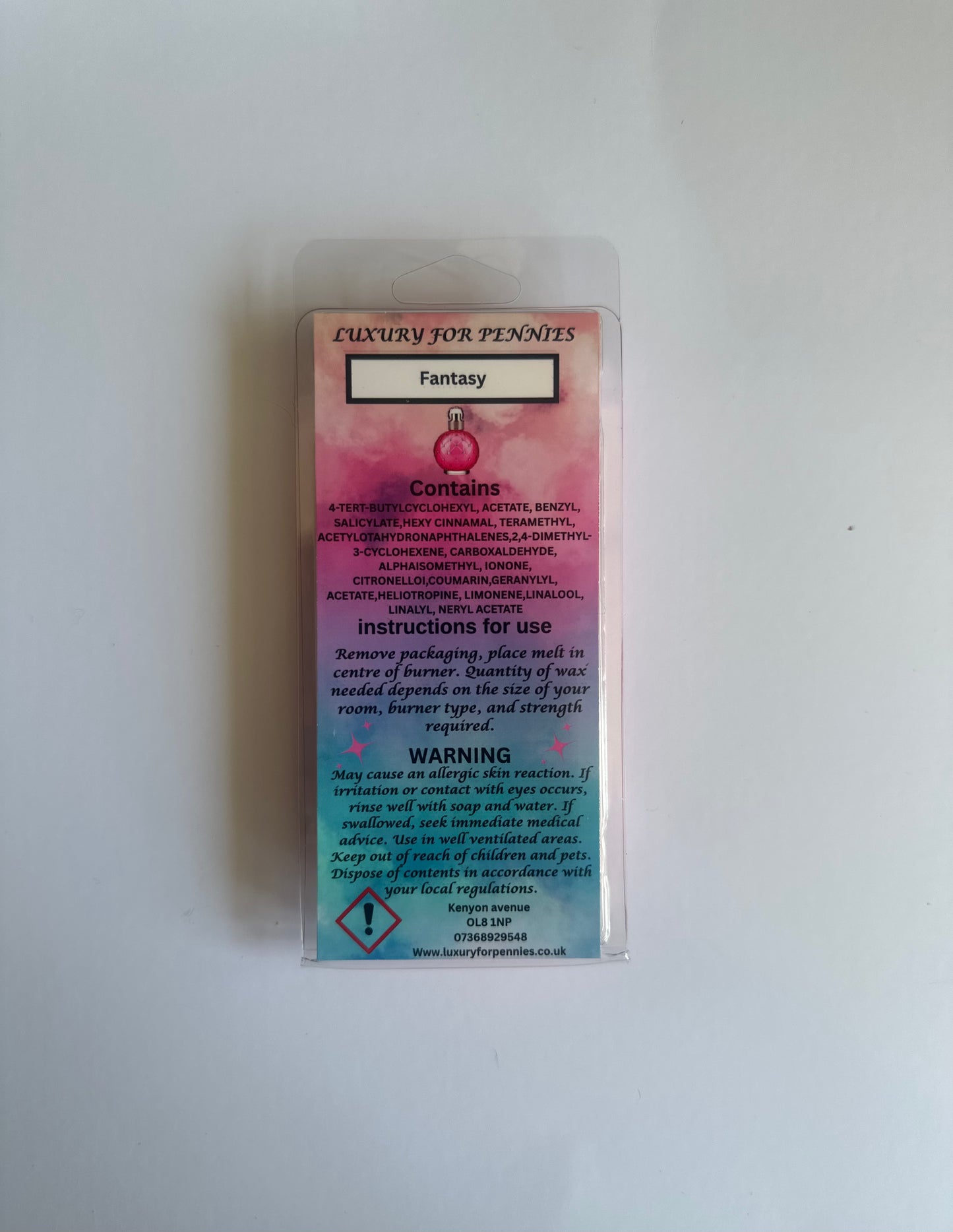 💖 Perfume Wax melt  Collection