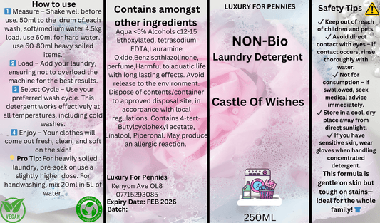 🍓 Fruity Non-Bio Laundry Detergent Collection